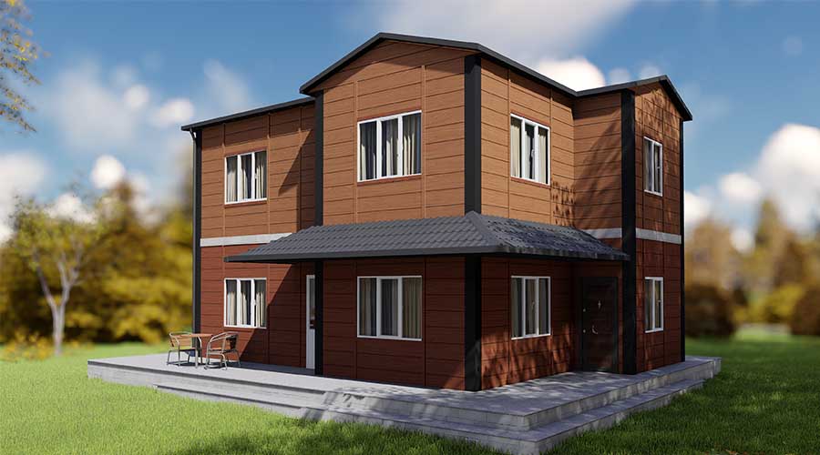 Prefabrik Evlerde Türkiye’de İlk: Ücretsiz Ahşap Desen Uygulaması