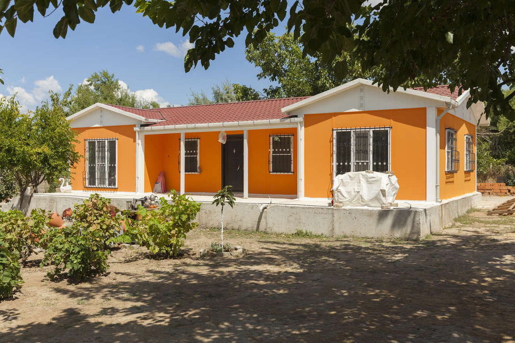 106 m² Tek Katlı Prefabrik Ev