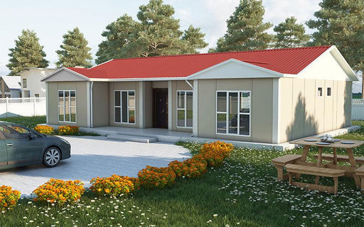 129 m² Tek Katlı Prefabrik Ev