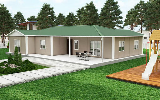 166 m² Tek Katlı Prefabrik Ev