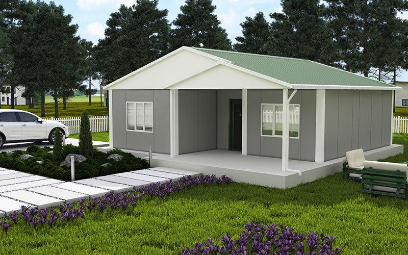84 m² Tek Katlı Prefabrik Ev