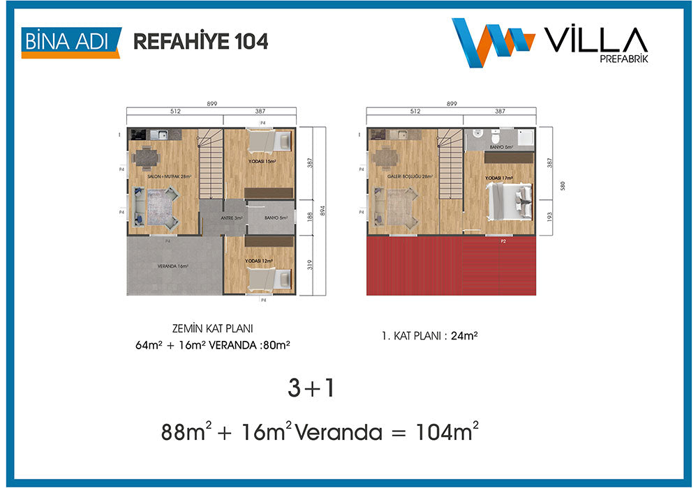 Refahiye 104 m²